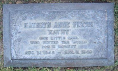 The Grave of Kathy Fiscus