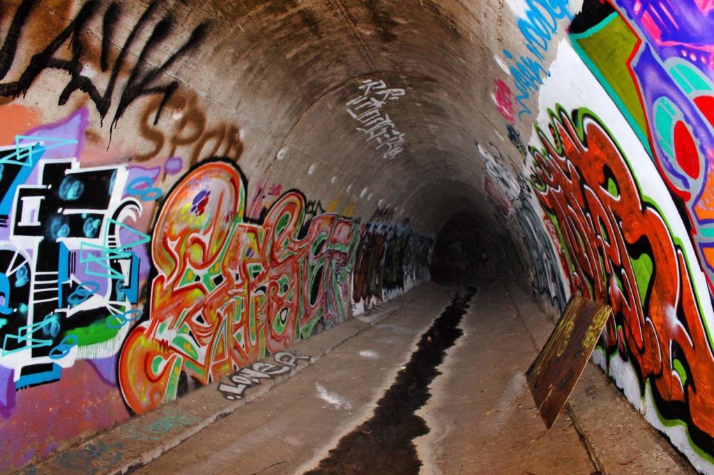 Explore the Miramar Tunnel. This is one of San Diego's graffiti tunnels