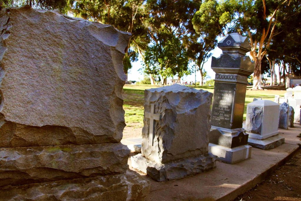 Visit one of San Diego's most haunted spots. Once used as a cemetery for early pioneers has now been turned into a park!
