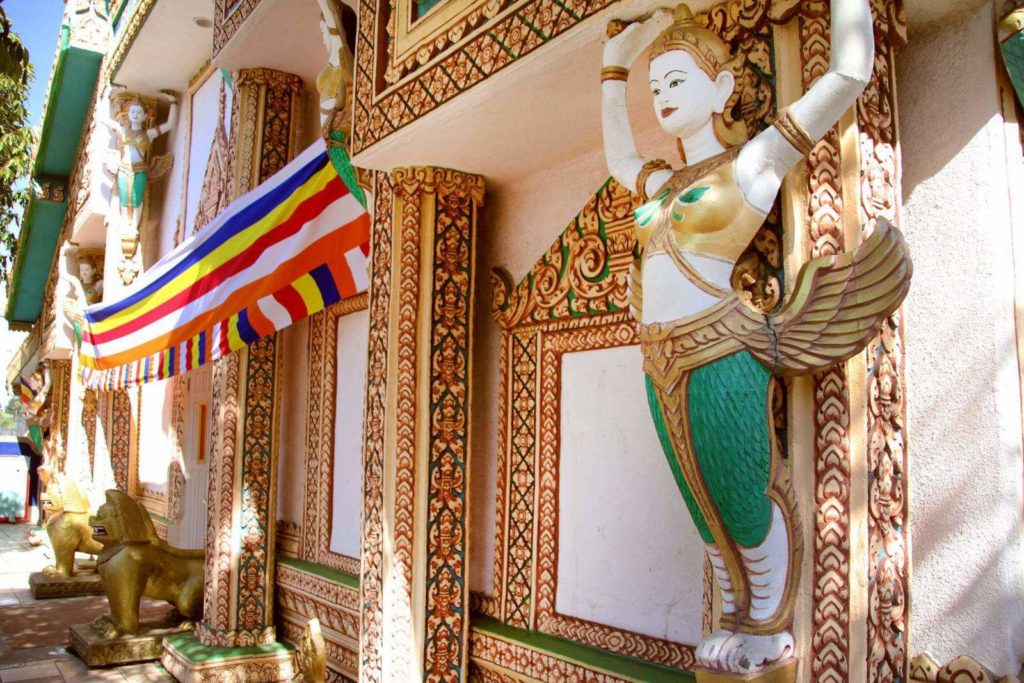 Visit Wat Sovannkiri Buddhist Temple, one of San Diego's most beautiful Cambodian Buddhist Temples, located in City Heights
