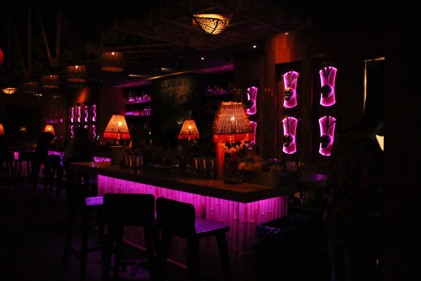 PB has caught onto the secret bar trend with their very own tik-inspired speakeasy. Enter through a freezer in a Poké bar to this tropical wonderland!