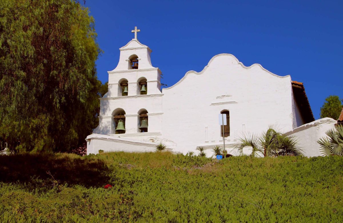 Visit the San Diego Mission Basilica de Alcala, San Diego's oldest mission, founded in 1769