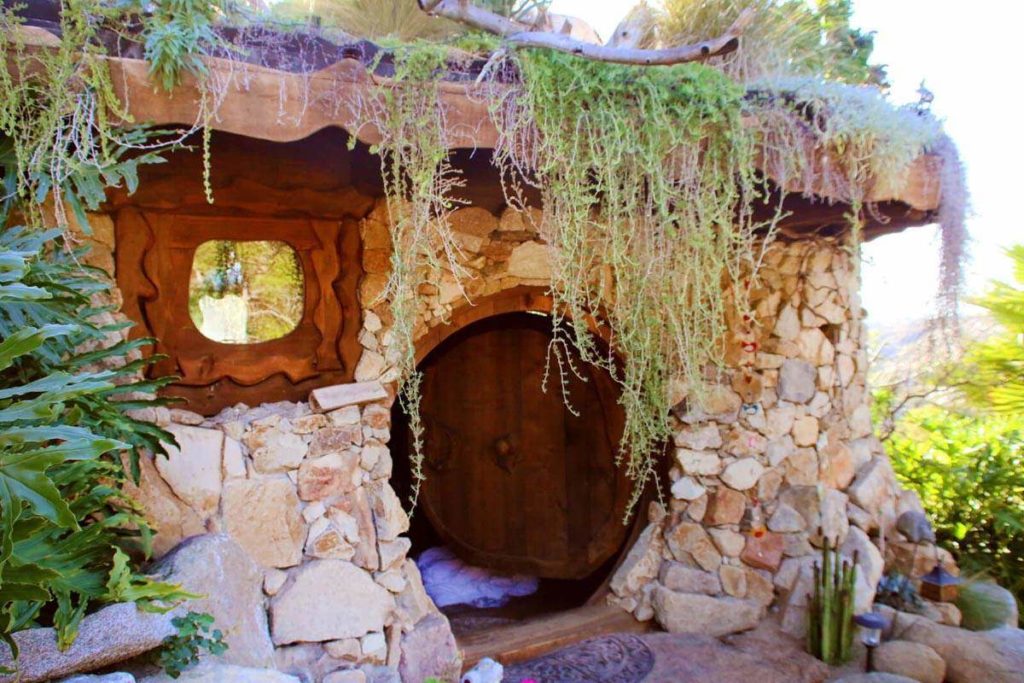 Visit San Diego's very own hobbit house, hidden in the hills of North County!