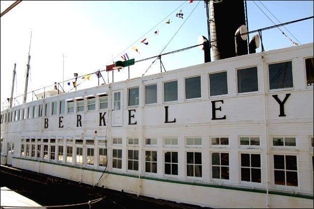 The Berkeley Ferryboat is a steamboat that was built in 1898 and operated for 60 years on the San Francisco Bay. It is now part of the Maritime Museum.
