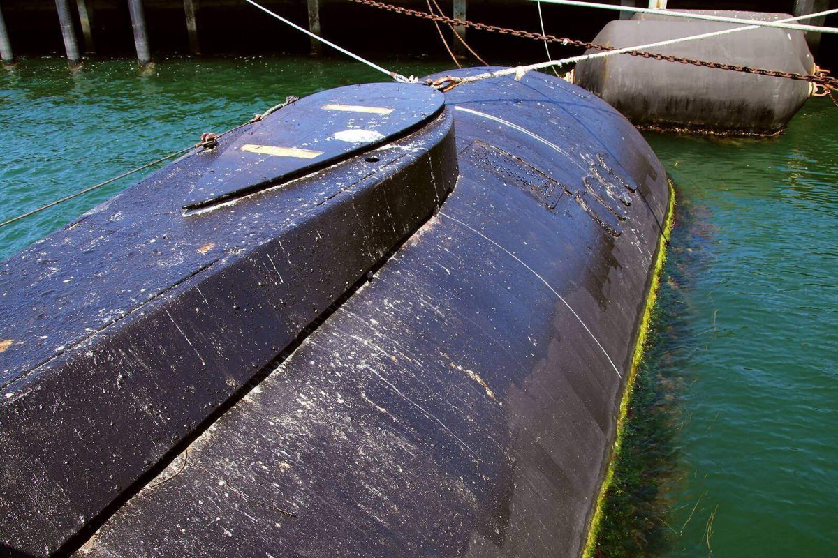 Explore the Dolphin Submarine in Seaport Village. This is a real submarine in San Diego's Maritime Museum!