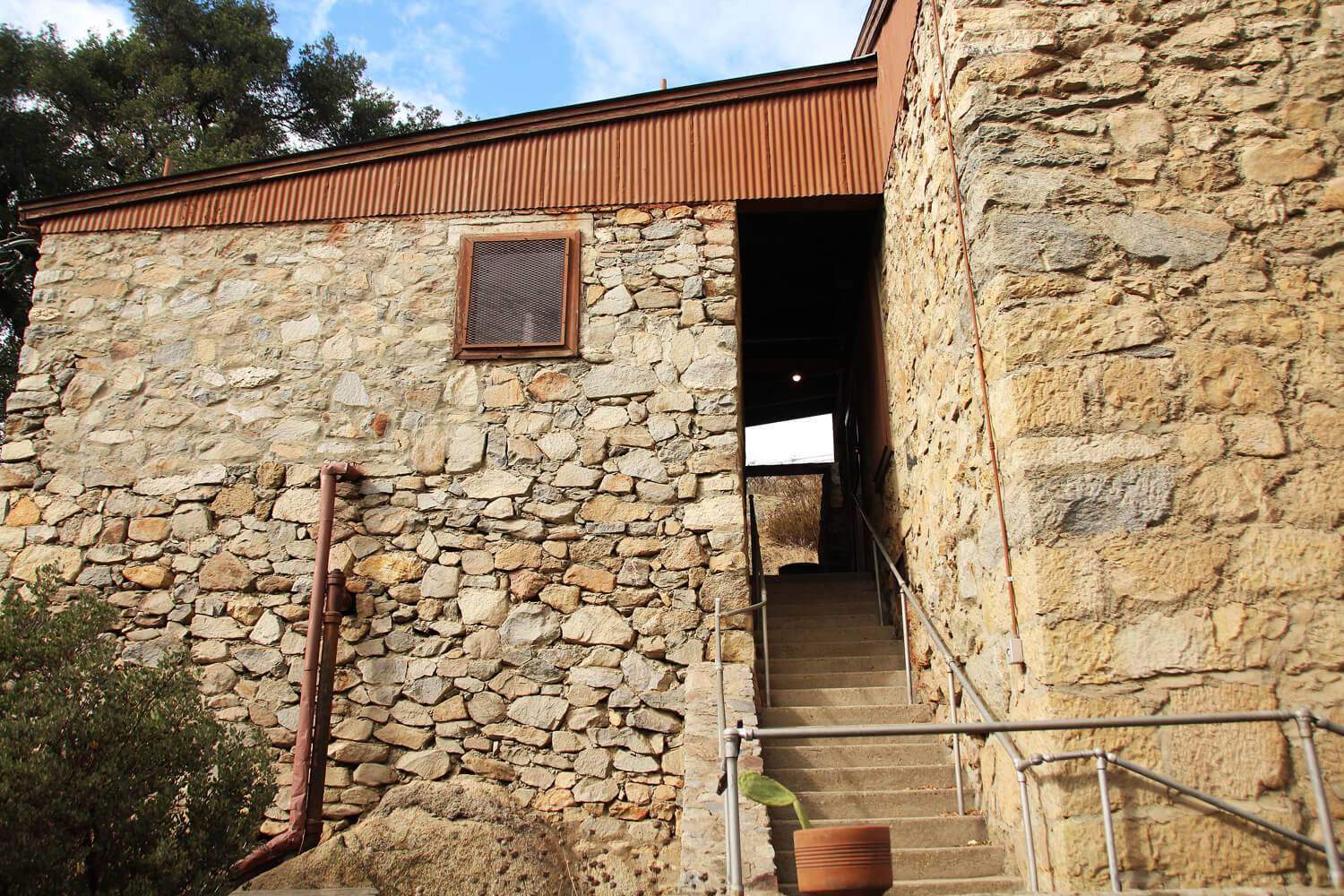 The Campo stone store museum was the result of a raid by border bandits in 1875. The store decided to re-build their store into a stone “fortress” to ensure protection from future issues.