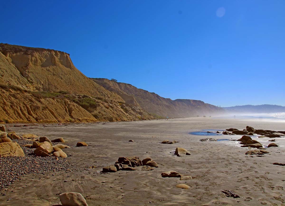 Visit Black's Beach, one of the most famous nude beaches in the U.S.!