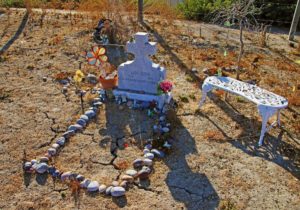 Visit the San Luis Rey Pioneer Cemetery in Oceanside. This is one of Southern California's historic pioneer cemeteries and in poor condition.
