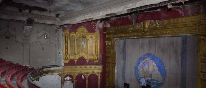 Come take a look at the inside of the abandoned Old California Theater and what it looks like today