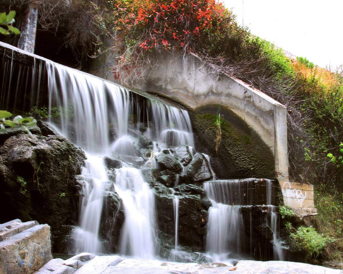 Visit one of San Diego's secret waterfalls & dam!