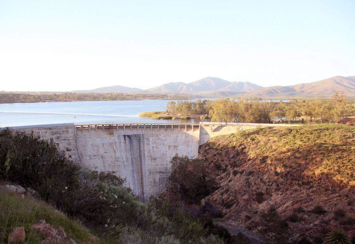 Visit one of San Diego's most historic dams in Chula Vista, Savage Dam, part of Lower Otay Lake
