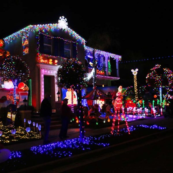 Christmas Light Displays in San Diego